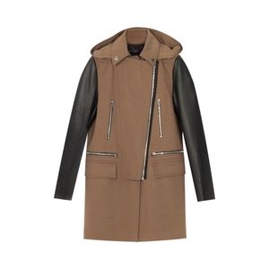 Zara Side Zipper Coat
